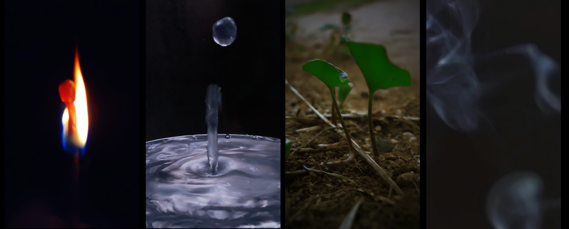 4 Elements of Nature banner